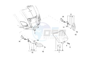 GTS 250 drawing Taillight