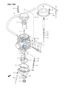 DR650 (E4) drawing CARBURETOR (E18)