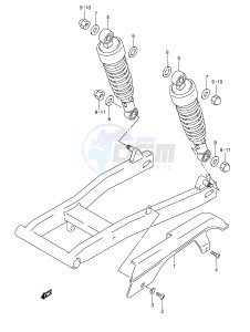 VL125 (E2) drawing CHAIN CASE