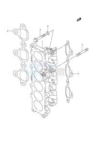 DF 300A drawing Intake Manifold