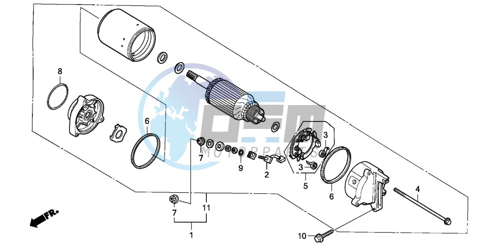 STARTING MOTOR