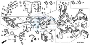 VT750CA9 Australia - (U / MME ST) drawing WIRE HARNESS