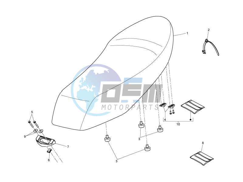 Saddle seats - Tool roll