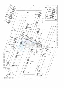 XC115F  (BL78) drawing FRONT FORK 2