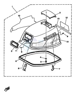 8C drawing FAIRING-UPPER