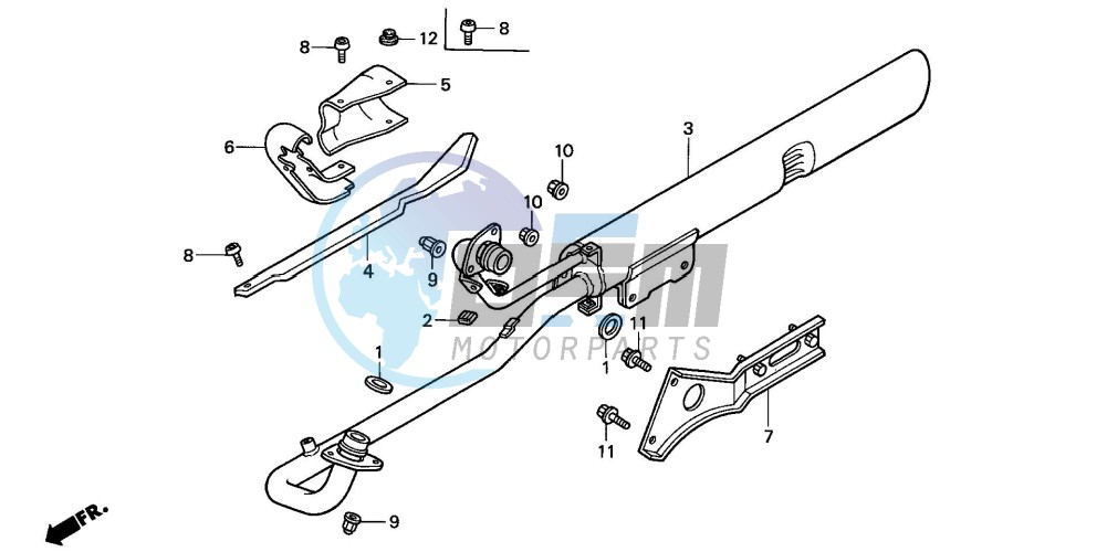 EXHAUST MUFFLER