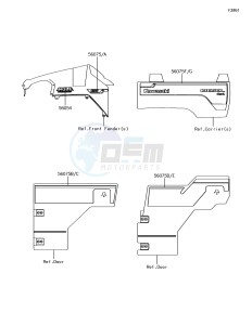 MULE PRO-DXT KAF1000BHF EU drawing Decals