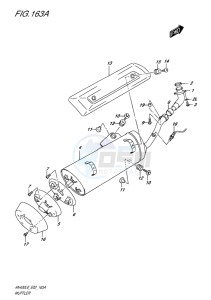 AN400 ABS BURGMAN EU-UK drawing MUFFLER