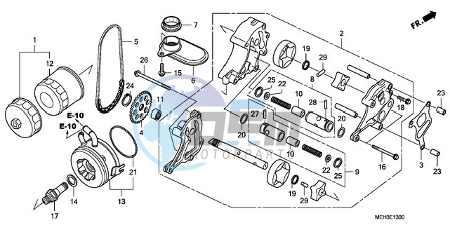 OIL FILTER/OIL PUMP