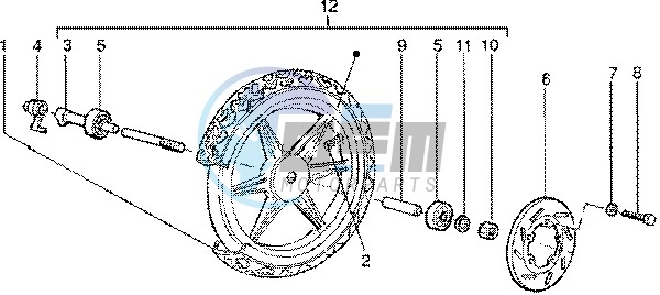 Front wheel