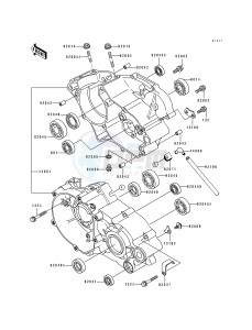 KX 80 R T [KX80] (R4-T4 BIG WHEEL R5) [KX 80 BIG WHEEL] drawing CRANKCASE