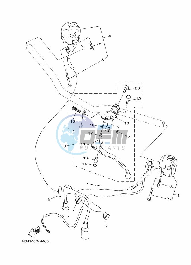 HANDLE SWITCH & LEVER