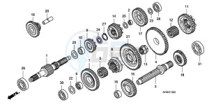 TRX420TMA Australia - (U / 2WD) drawing TRANSMISSION