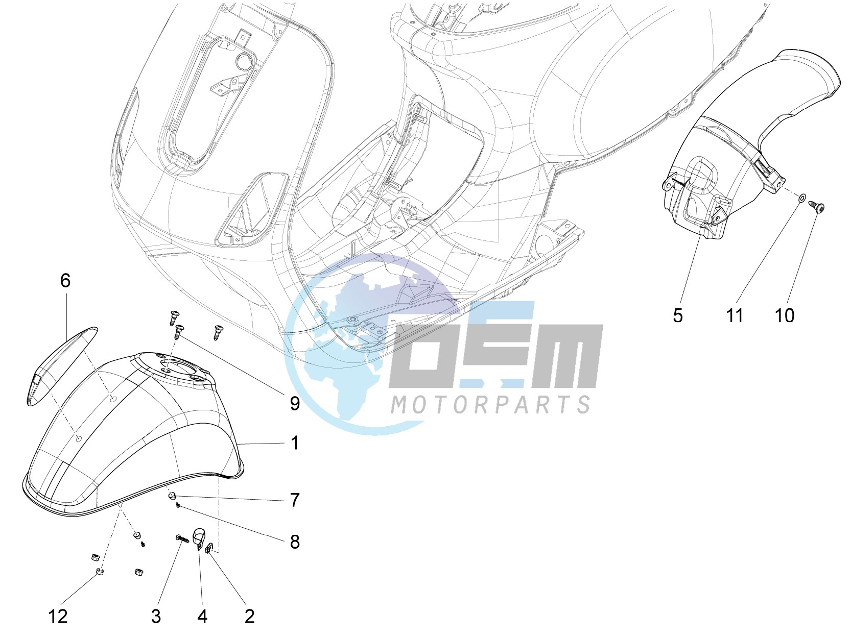 Wheel housing - Mudguard