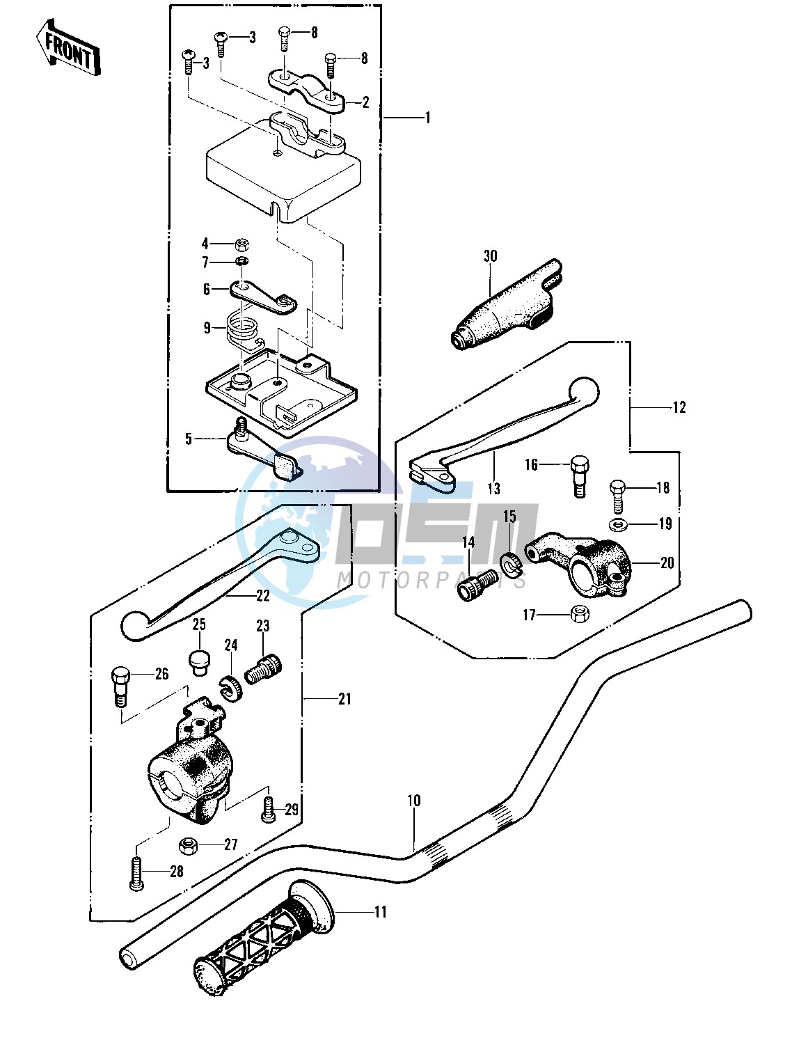 HANDLEBAR -- 82 A1- -