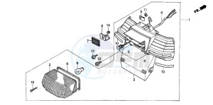 NH80MD drawing TAILLIGHT