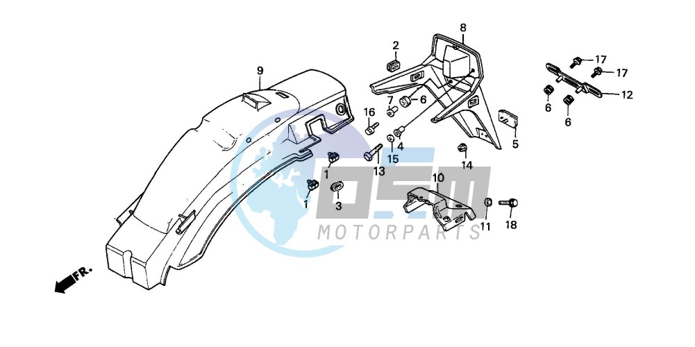 REAR FENDER