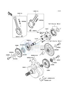 VN1600 MEAN STREAK VN1600B6F GB XX (EU ME A(FRICA) drawing Crankshaft