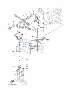 F250DETX drawing THROTTLE-CONTROL