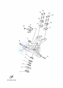 GPD125-A NMAX 125 (BAL8) drawing STEERING