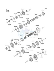 EX250 J [NINJA 250R] (J8F-J9FA) J8F drawing TRANSMISSION