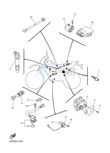 WR250X (32DP) drawing ELECTRICAL 1