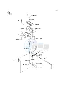 KVF650 D [BRUTE FORCE 650 4X4] (D1) D1 drawing CONTROL