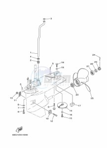 F40FEHDL drawing LOWER-CASING-x-DRIVE-2