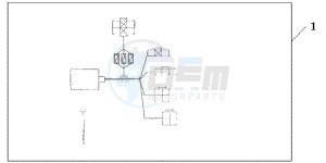 XL700VB drawing FOG LIGHT CONTROLLER