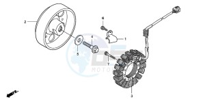 CB1300SA CB1300SUPERBOLD'OR drawing GENERATOR