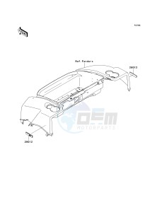 KAF 620 M [MULE 4010 4X4] (M9F) M9F drawing REFLECTORS-- CN- -