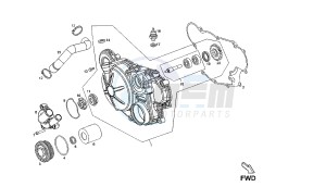 GPR - 125 CC VTHRG1A1A 4T drawing COVER, CLUTCH