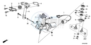 TRX420FPMC TRX420 ED drawing STEERING SHAFT (EPS)