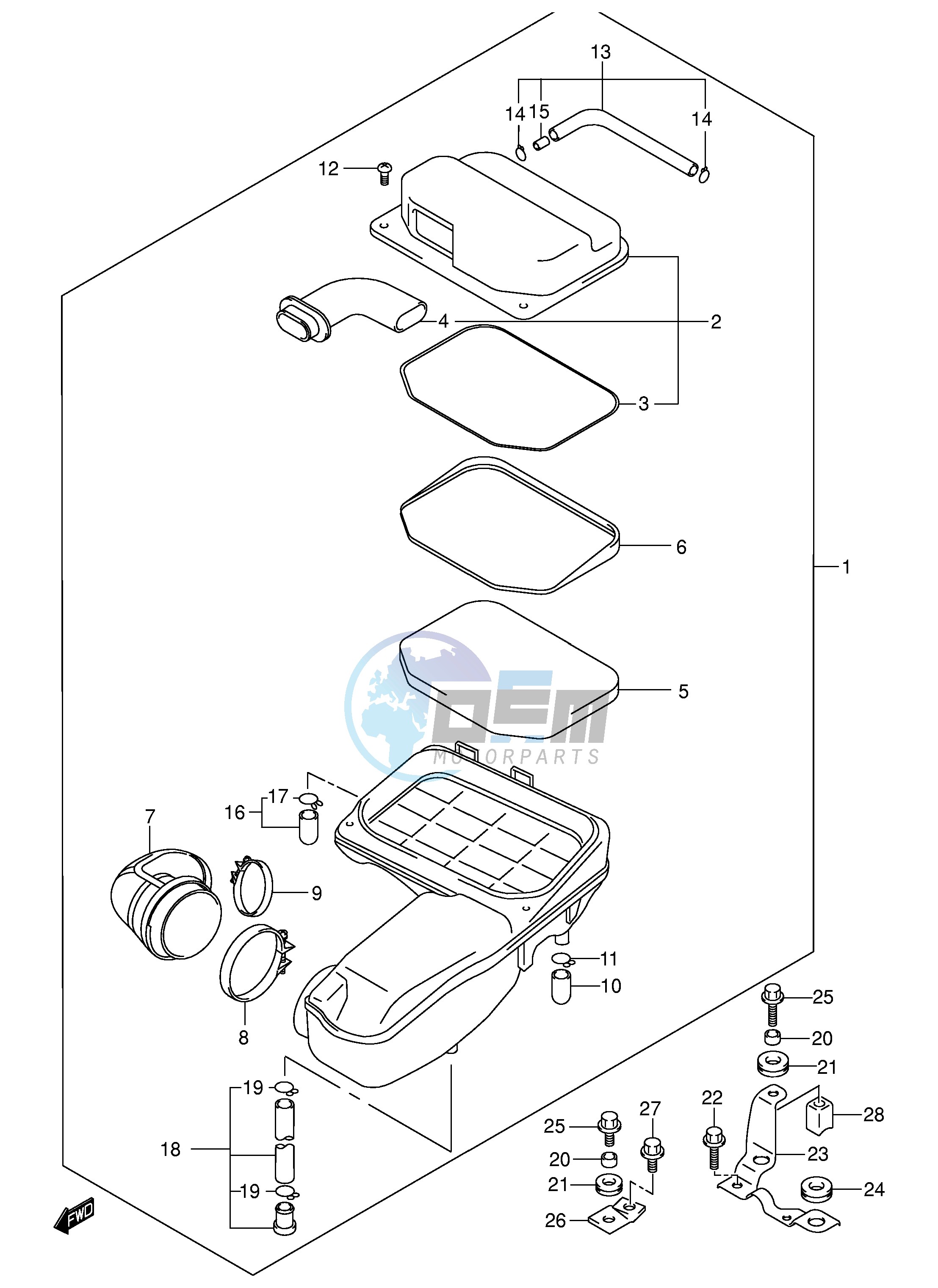 AIR CLEANER (MODEL X Y)