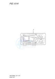 GSX-R1000 EU drawing GASKET SET