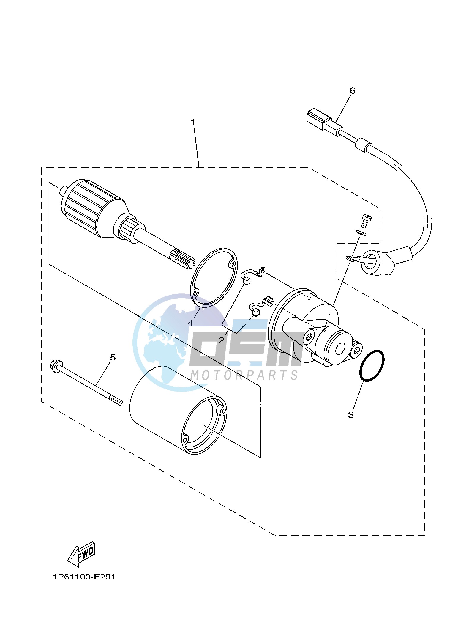 STARTING MOTOR