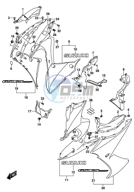 SIDE COWLING