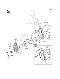 ER-6f EX650A7F GB XX (EU ME A(FRICA) drawing Water Pump