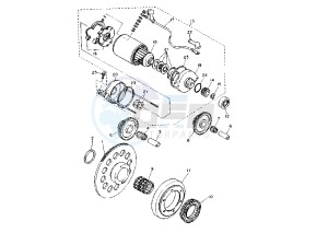 XTZ TENERE 660 drawing STARTER