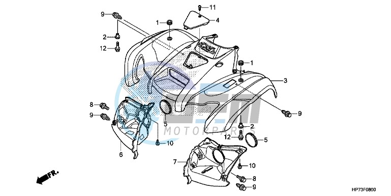 FRONT FENDER