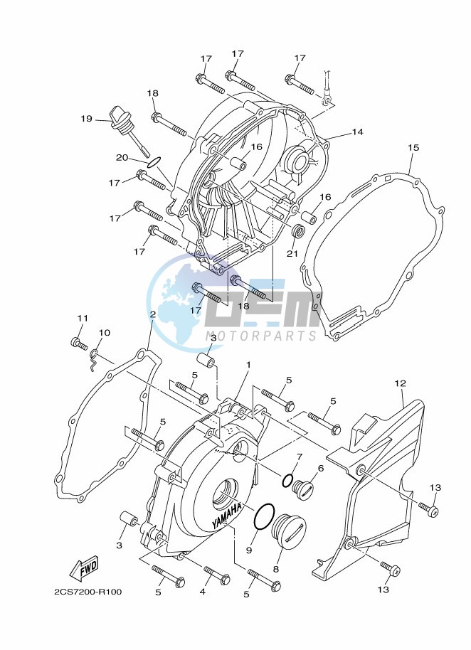 CRANKCASE COVER 1