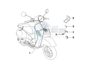 LX 125 4T ie E3 drawing Main cable harness