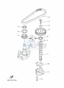 F40FETL drawing OIL-PUMP