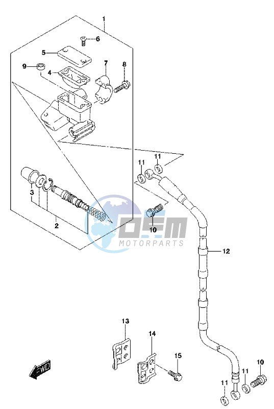 FRONT MASTER CYLINDER