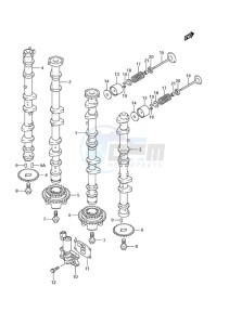 DF 300 drawing Camshaft