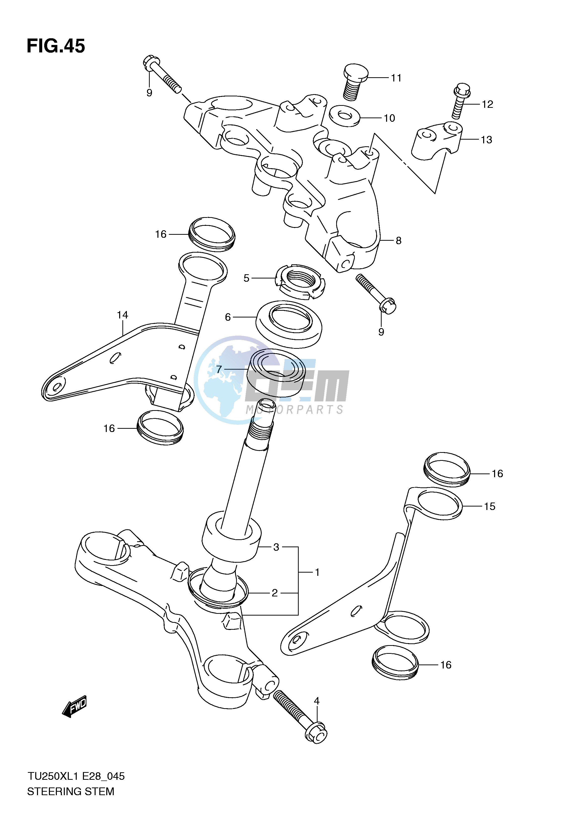 STEERING STEM