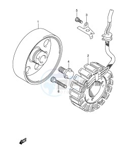 GSX-R1000 (E2) drawing GENERATOR