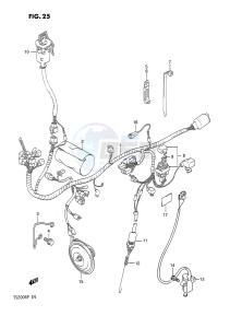 TS200R (E4) drawing WIRING HARNESS