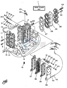 50GETO drawing CYLINDER--CRANKCASE