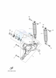 GPD155-A NMAX 155 (BBD5) drawing LEG SHIELD